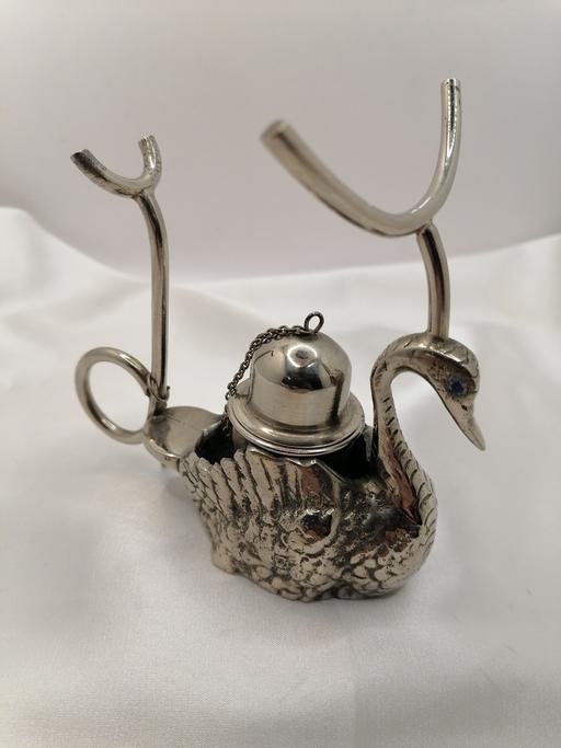 Buy & Sell Kent Tonbridge and Malling - Photos for Swan Incense Holder/Burner Silver Plated