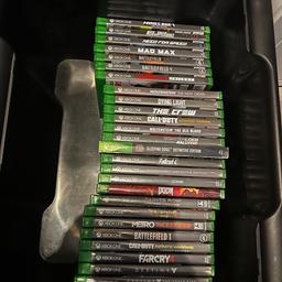 65 xbox one games in total. Will sell separately or in bulk. S63 area