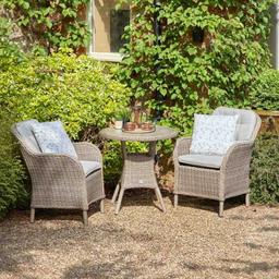 LG OUTDOOR ST TROPEZ BISTRO SET

£499.00 RRP £649.00 FREE DELIVERY ( Not On Display )
Sand - In-stock
Stone - In-stock

Multi-Toned Everweave
Ceramic Wood-Effect Glass Table Top
Stackable Chairs
Table Width: 70cm
3 Year Limited Warranty
Seasonproof Eden Cushions
Aluminium Frame
Water Repellent & Quick Dry Cushion Covers
UV Resistant
StainSafe Cushions
Bull-Nosed Curved Cushion Edges
Assembly Required

Free UK Mainland Delivery On Most Brands
To order please visit our Showroom or order online at gardenstreet.co.uk 
T&C apply Stock/Price Subject To Change 

To keep up to date with Garden Street Showroom please visit our Facebook Page Garden Street Showroom https://bit.ly/3Rvx80N & for more information search for Garden Street online www.gardenstreet.co.uk 

Opening Hours
Monday to Friday: 9:00am - 5:00pm
Saturday & Sunday: 10:00am - 4:00pm

Garden Street
Hampton House
Weston Road
Crewe
Cheshire
CW1 6JS