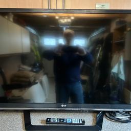 LG Smart 42” TV. Hardly used in conservatory. Change of room reason for sale.