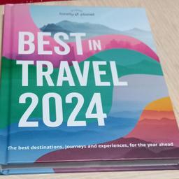 NEW HARDBACK LONELY PLANET.  BEST IN TRAVEL 2024
£11.99
ALL ITEMS FROM A SMOKE AND PET FREE HOME