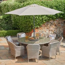 LG OUTDOOR MONTE CARLO 8 SEATER DINING SET WITH PARASOL & LAZY SUSAN

£1,399.00 RRP £1,859.00 FREE DELIVERY ( Not On Display )
Sand - In-stock
Stone – Coming soon

Includes 3.0m Crank and Tilt Parasol
Includes Lazy Susan
Features Season-proof Eden® Cushions
8 Pre-Assembled Stackable Armchairs
3 Year Limited Warranty
EverWeave Rattan
5mm Safety Glass Table Top
Durable Powder Coated Aluminium Framing


Free UK Mainland Delivery On Most Brands
To order please visit our Showroom or order online at gardenstreet.co.uk 
T&C apply Stock/Price Subject To Change 

To keep up to date with Garden Street Showroom please visit our Facebook Page Garden Street Showroom https://bit.ly/3Rvx80N & for more information search for Garden Street online www.gardenstreet.co.uk 

Opening Hours
Monday to Friday: 9:00am - 5:00pm
Saturday & Sunday: 10:00am - 4:00pm

Garden Street
Hampton House
Weston Road
Crewe
Cheshire
CW1 6JS