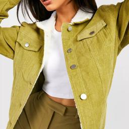 Free local delivery from Birmingham B9 or will post out for additional charge

Relaxed fit for size 6/8

Style: Cord Jacket
Design: Plain
Fabric: Cord
Length: Regular
100% Cotton. Machine Washable. Model Wears UK Size 10. Keep Away From Fire.