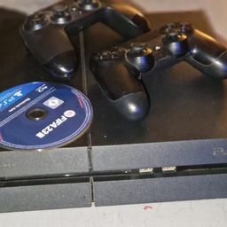 PlayStation 4 for sale comes with 2 pads and fifa 23 mint condition all working mint selling due to getting PlayStation 5