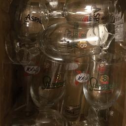 I have a good selection of fine quality Beer Glasses with no damage or chips at all, job lot for sale.