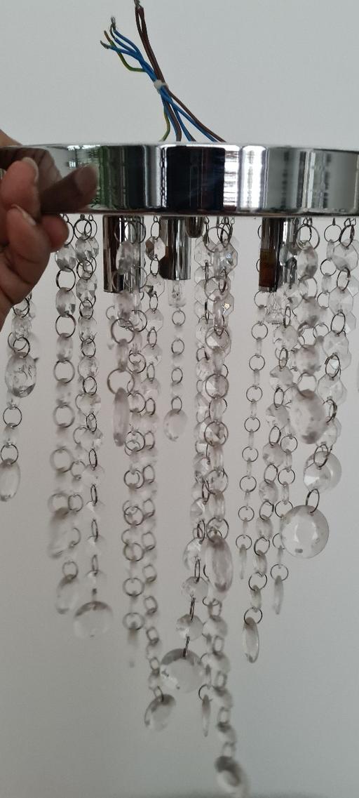 Buy & Sell South East London Croydon - Photos for Chrome Ceiling Light