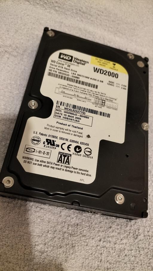 Buy & Sell East London Plaistow - East London - Photos for Western Digital 200GB SATA PC HDD Hard drive