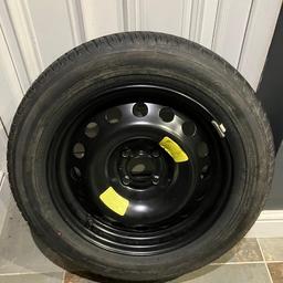 Michelin Primacy 215/55/16.
As good as Brand new steel and tyre.
Been used for a 3mile trip only to get new tyre

£25

Call 07884476335
