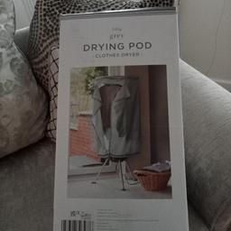 Dunelm 10KG drying pod
bought it and tried it out I didn't get on with it.im listing it as new only because i didn't even
 put clothes in it.
pick up only SE3
no offers.