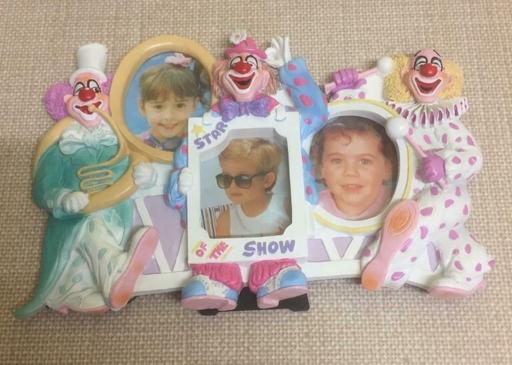 Buy & Sell East Dunbartonshire Milngavie - East Dunbartonshire - Photos for Clowns 3 Section Photo Frame