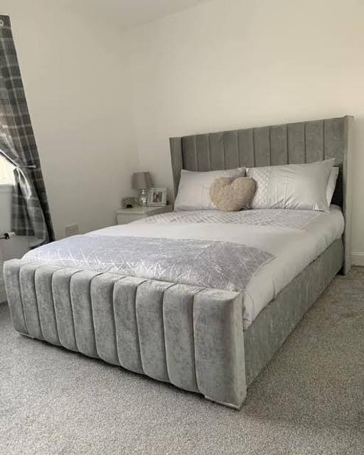 Buy & Sell Wolverhampton West Midlands - Photos for Snober Panel Wingback Bed