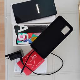 Samsung Galaxy A51

Excellent condition , like new ,having been kept in a case since new so no cracks dents or chips. 

Complete with box and charger and instructions.

Sim free

Collection only Waltham Cross EN8 
OOS
