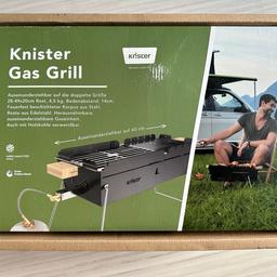 Verkaufe ein neuer und Original verpackter Gasgrill von der Marke Knister.