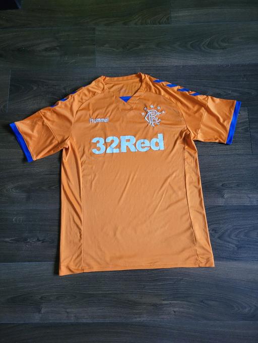 Buy & Sell West Midlands Sandwell - Photos for Rangers Orange Football Shirt Size XL