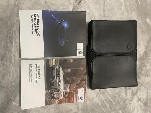 Vehicles West Midlands Dudley - Photos for BMW X3 Owner Manual And Leather Wallet