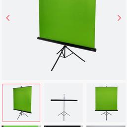Verkaufe Green Screen von Arozzi - originalverpackt & neu! UVP 99,90 Euro. 2 Stück vorhanden.

Selbstabholung.