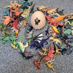 Great pile of dinosaurs, animals and dragons.
Cash only. PICK up only.