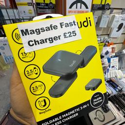 MagSafe phone charger 3 in one 
Does phone / watch and AirPods