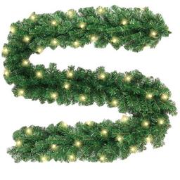PINE NEEDLE STRING GARLAND
COMPLETE WITH LED SOLAR LIGHTS.
BRAND NEW AND BOXED
5metre in length 
LAST 2 REMAINING 
COLLECTION FROM HECKMONDWIKE 
DELIVERY AVAILABLE £2.95