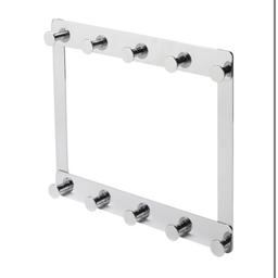 Koros Hook Rail

- Double hook rail with 2 x 5 hooks (10 in total)
- Square shape
- Chrome plated mirrored finish
- Brand new
COLLECTION FROM HECKMONDWIKE
DELIVERY AVAILABLE £2.95
BARGAIN AT ONLT £4.00