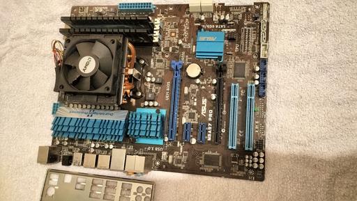 Buy & Sell East London Plaistow - East London - Photos for ASUS M5A97 PRO gaming motherboard + AMD CPU