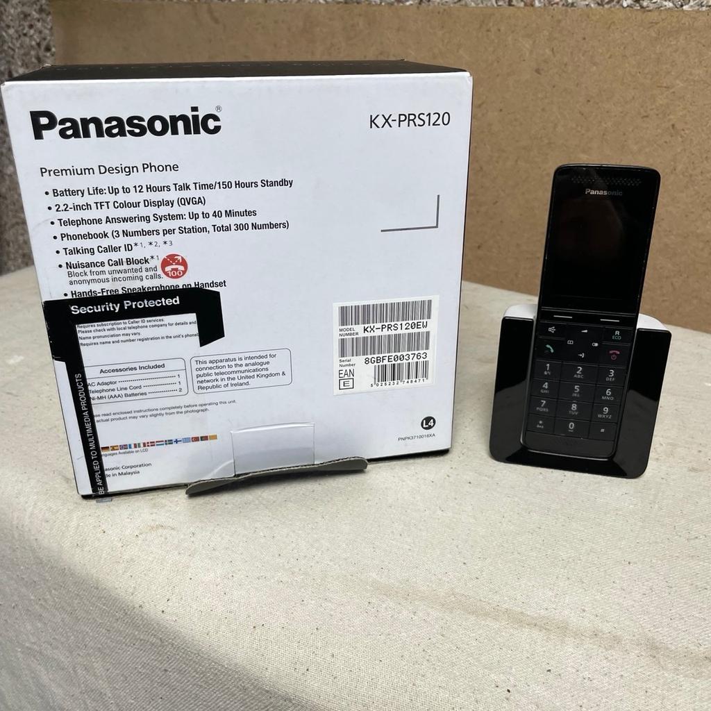 Panasonic cordless telephone with answering machine,
Full description on 2nd photo.

Collection only