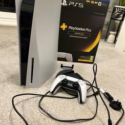 Like new - All working, disc edition reset ready to go.
Comes with boxed, with cables and an official Sony PS5 controller, the controller and all is very good condition. Collection only, or could drop off for extra (genuine buyers only). Price is cheap enough, Be fast✅✅