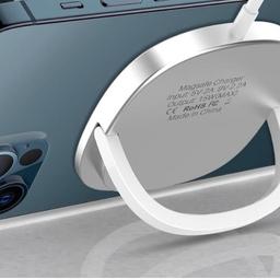 Magnetisches kabelloses Ladegerät,kompatibel mit MagSafe Ladegerät/iPhone 14/14 Pro/14 Plus/14 Pro Max/13/12,15 W Qi-zertifiziertes kabelloses Schnellladepad für AirPods Pro 2