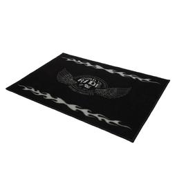 Oxford "born to ride" motorbike black door mat- NEW
Oxford Door Mat 90 x 60cm (Flame)
Unopened/Original Packaging

Can collect from close to Kidbrooke station

Make an entrance with one of Oxford's motorcycle inspired indoor mats.

Key Features
• Made from a Polyester 3mm deep pile carpet
• Non-slip Latex foam backing
• For internal use only
• Dimensions: 90 x 60cm