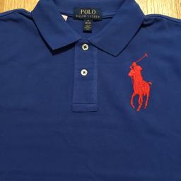 Langärmeliges Polo Shirt von Ralph Lauren mit Big Pony.

Der Zustand ist neuwertig.

Größe M / 10-12