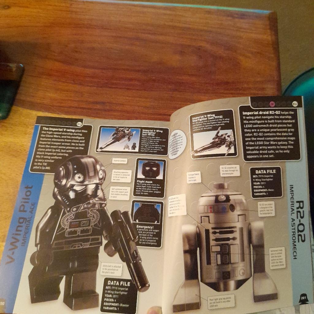 Lego character encyclopaedia of starwars featuring over 300 characters, comes with Han solo minifigure ,