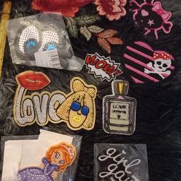 collection of sew on patches buyer to collect