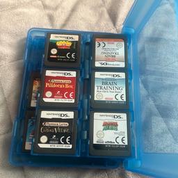Nintendo ds games
Sold separate or as a bundle