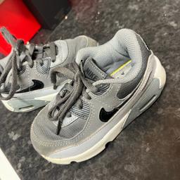 Boys size 7.5 not 8 as above
Nike air max grey trainers