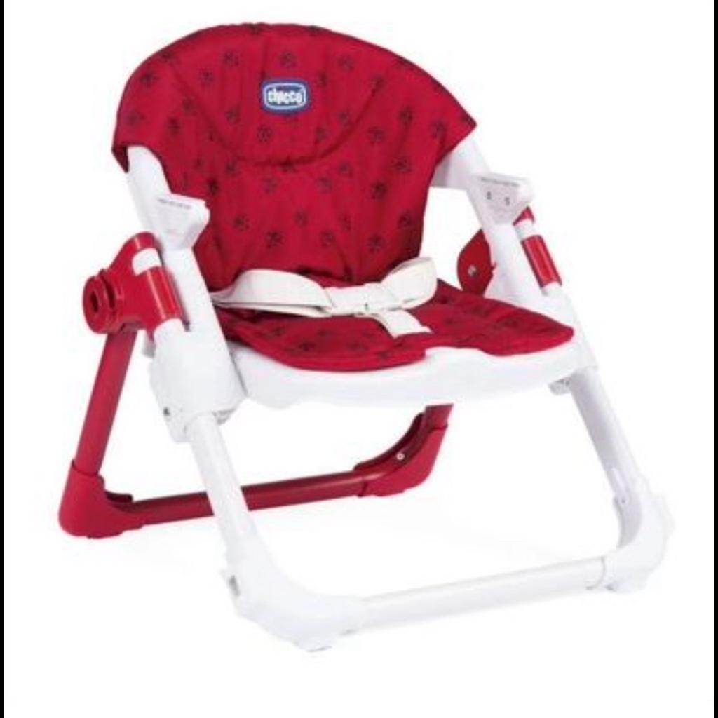 Chicco chairy booster seat for chair (used as a high chair)