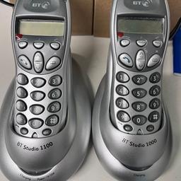 These 2 cordless telephones come in original box with the chargers, cradles and instructions.
They were only used for a week so are in excellent condition.
They come from a smoke and pet free home.
Collection SE18 or Woolwich Arsenal station, DLR or Elizabeth Line.