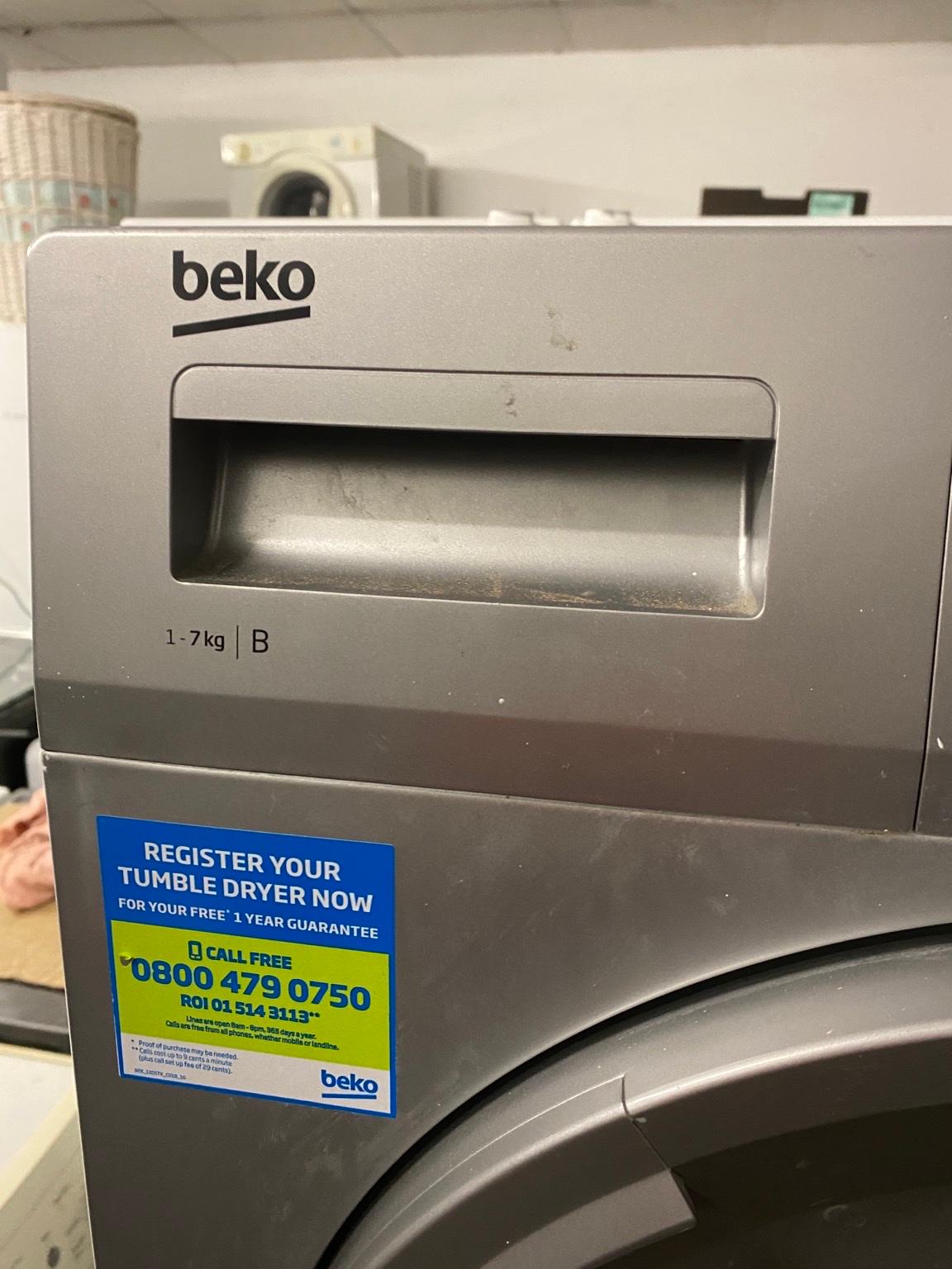 Beko Machine à laver 11 KG Auto 1400TR / m Gris - WTE11737XCS