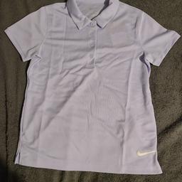Children's Nike Polo T shirt
Small
128-137cm
Lilac
Brand new 
Genuine