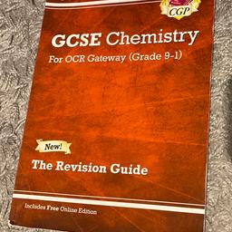 Excellent Condition and almost New.
GCSE Chemistry The Revision Guide 
Collection Only.