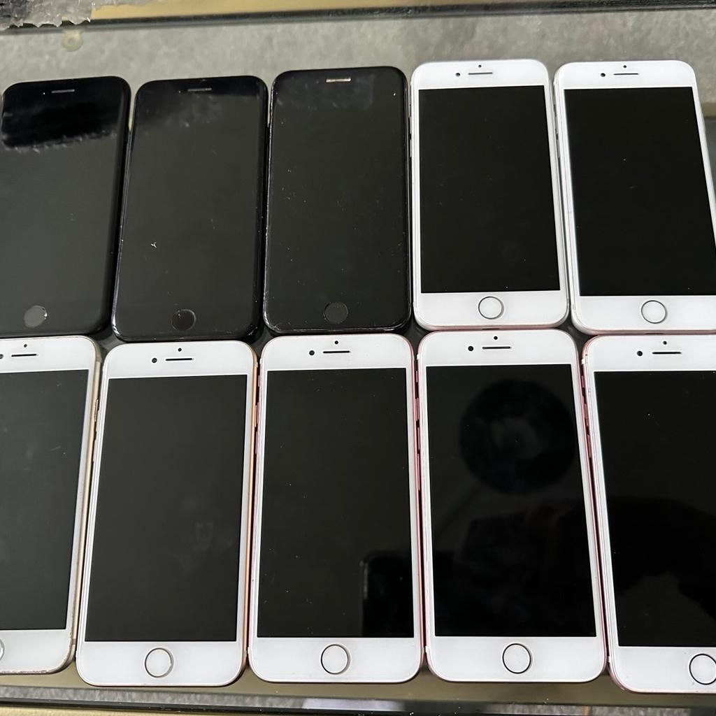 Joblot x10 iPhone 6s

All Unlocked

Fully Working

Although fully Working selling for parts or not working as the is no return refund or exchange on joblots

Check pictures for condition
Reseted and ready for new owner
Collection from

World communications
Vapestop
229 East India Dock Rd, London E14 0EG
11am-10pm

Or can post for £9.99 Royal Mail
Check my other listings
Grab a bargain