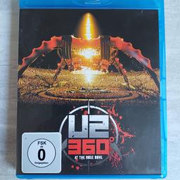 Verkauft wird der Film 'U2 360' als BluRay.
Es handelt sich hierbei um ein Konzert.

Der Film stammt aus einem tierfreiem Nichtraucherhaushalt.

Bitte beachten Sie auch meine anderen Anzeigen.

Versand ist durch Aufpreis (+1,80€) möglich.

Es handelt sich hierbei um einen Privatverkauf, somit gibt es keine Garantie, Austausch oder Rücknahme.