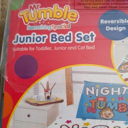 Brand New, never been out of packaging. It is suitable for Toddler, Junior and Cot bed only.