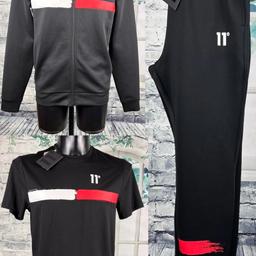 Medium Mens 11 Degrees 3 Piece Tracksuit
Poly Track Jacket, Tshirt & Track Pants

Jacket -
42“ Chest measurement
27“ Back length

Track Pants -
27” Waist (Un-stretched)
29.5” Inside leg

Tshirt -
39” Chest measurement
28” Back length

Brand new with tags £50.00

Please check measurements before purchasing

#11 #degrees #tshirt #mens #tee #top #clothes #christmas #present #gift #new #tracksuit #hoodie #new #poloshirt #jogger #trackpants #sweatshirt #boys #teens #new