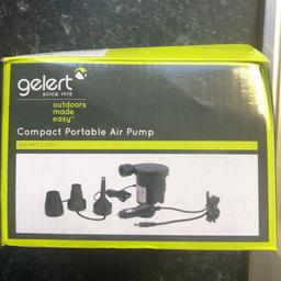 Gelert compact portable air pump