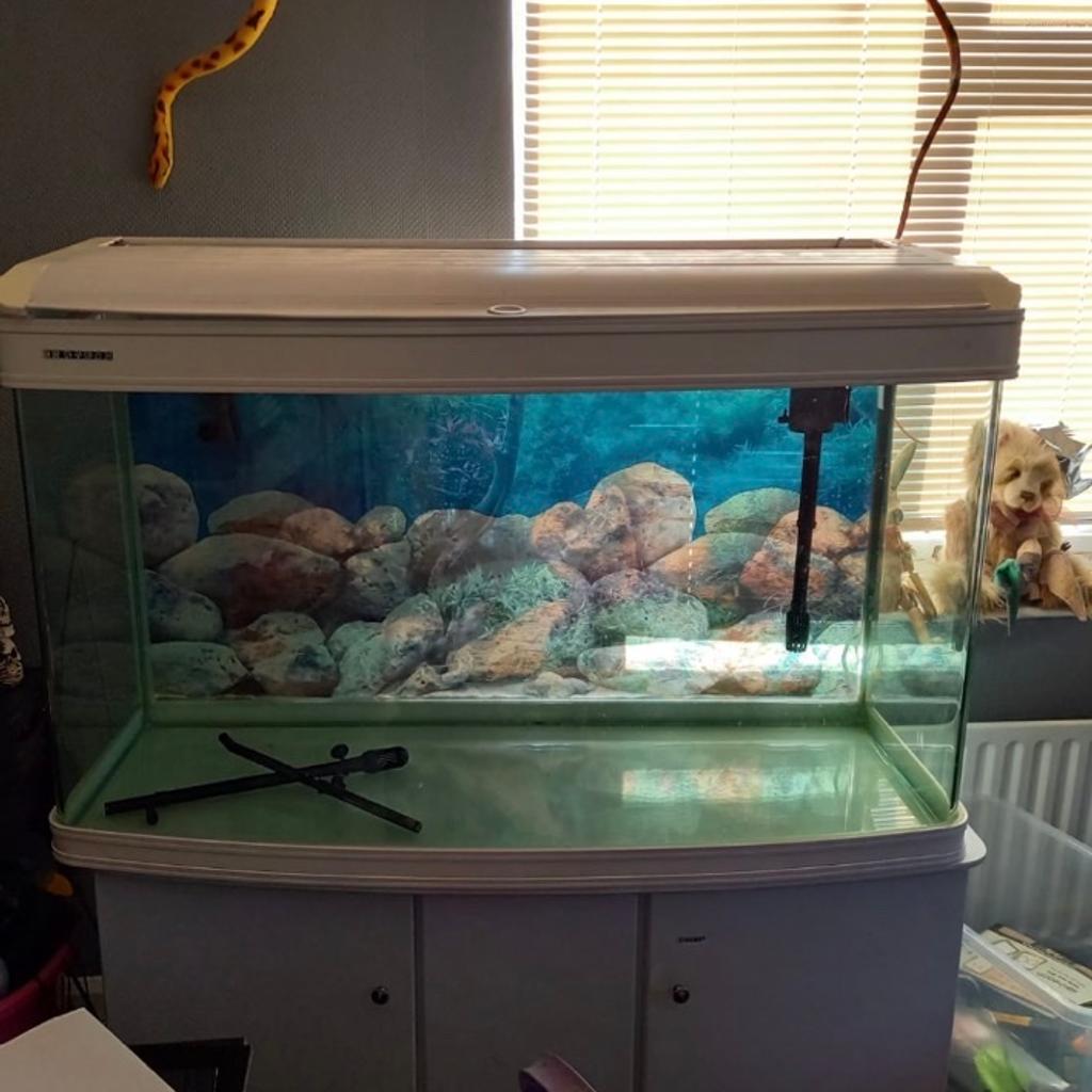 Fish tank for sale. Excellent condition.
Comes with 2 pumps & lights.
The tank was £350 alone.
Looking for £240 but open to sensible offers.
Collection only.