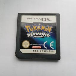 Pokemon Diamond for the DS. Cartidge only but works perfect, as good as new