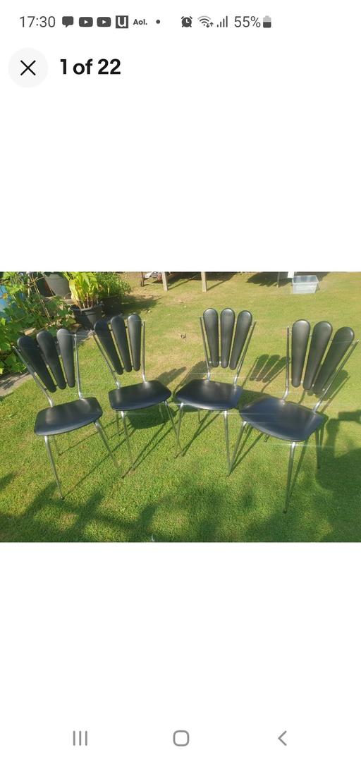 Buy & Sell West Yorkshire Wakefield - Photos for Tubmenager 1960s Petal Chairs RETRO X 4