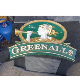 Greenhalls Pub Sign Resin

Man Cave

25 inches wide

18 inches high 2 1/4 inches deep

Condition as in pictures