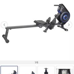 Like new only used a few times.
Bought for £369
8 levels of resistance so you can choose the right power.
The rower gives you an excellent whole body workout targeting muscles in your abs, arms, legs and back.
The magnetic resistance system is friction-free for smooth, quiet function and the oversized padded seat is comfortable.
The wheels and folding design make it easy to move and store.