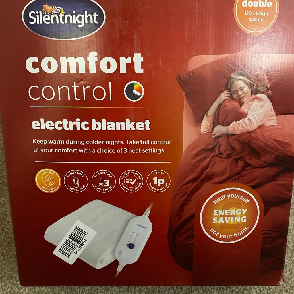 Brand new in box electric blankets. In 3 sizes ( single, double and king). Price ranging 12,15,18